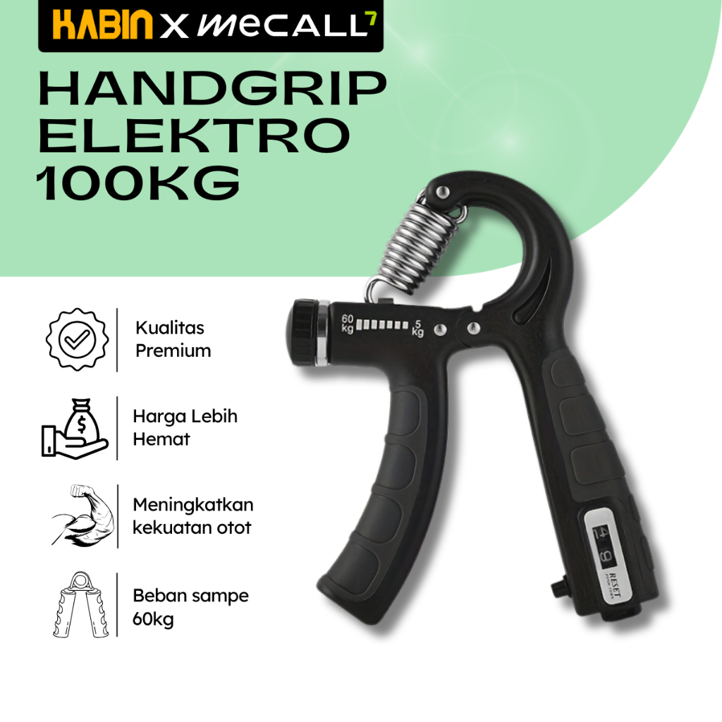 Alat Olah Raga Handgrip Latih Otot Jari Tangan Adjustable Hand grip / Alat Latihan Otot Jari Tapak T