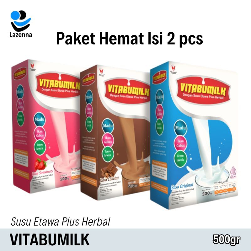 

Vitabumilk Susu Etawa Plus Herbal Penggemuk Anak 500gr