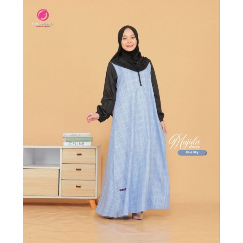 GAMIS SALUR KATUN TERLARIS MAJIDA DRESS ORI BY FANIA HIJA