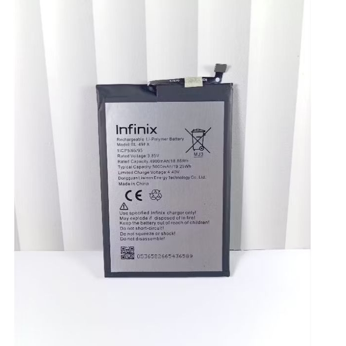 BATERAI BATRE INFINIX HOT 10 NOTE 7 SMART 5 BL49FX BL-49FX ORI 100%