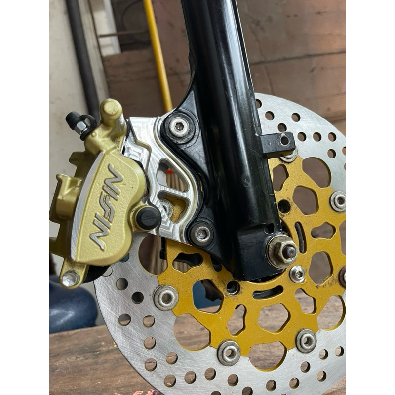 BREKET KALIPER MIO SPORTY 260/267mm nissin/ercb