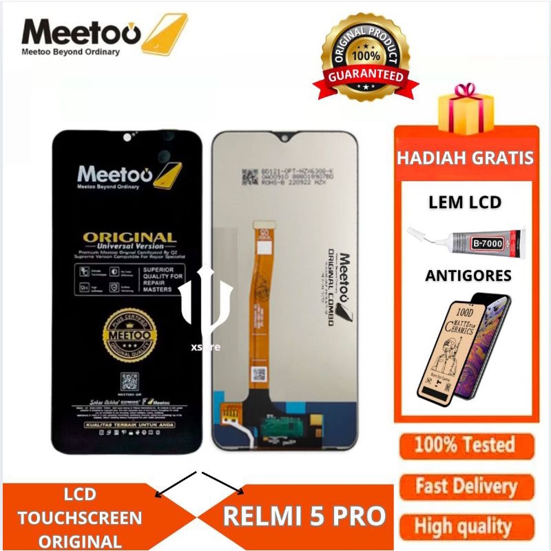 LCD TOUCHSCREEN RELMI 5 PRO (METO) FULLSET ORIGINAL FREELEM ANTIGORES