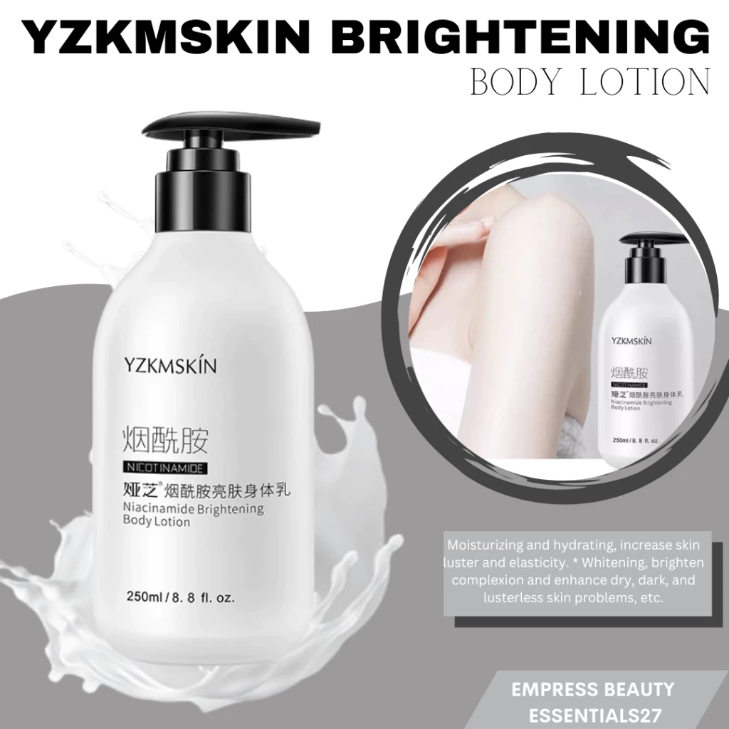 YZKMSKIN Hand And Body Lotion Pemutih Korea Whitening Niacinamide Body Lotion