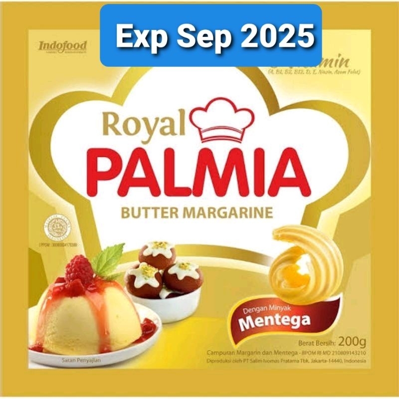 

ROYAL PALMIA BUTTER MARGARINE 200GR