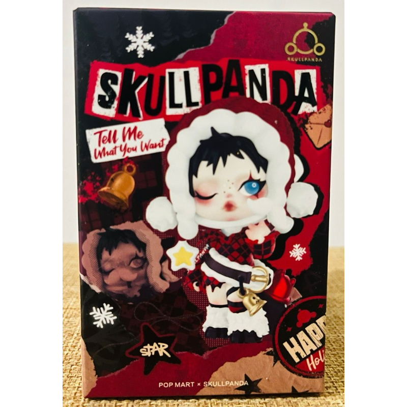 ORIGINAL POPMART SKULLPANDA TELL ME WHAT YOU WANT