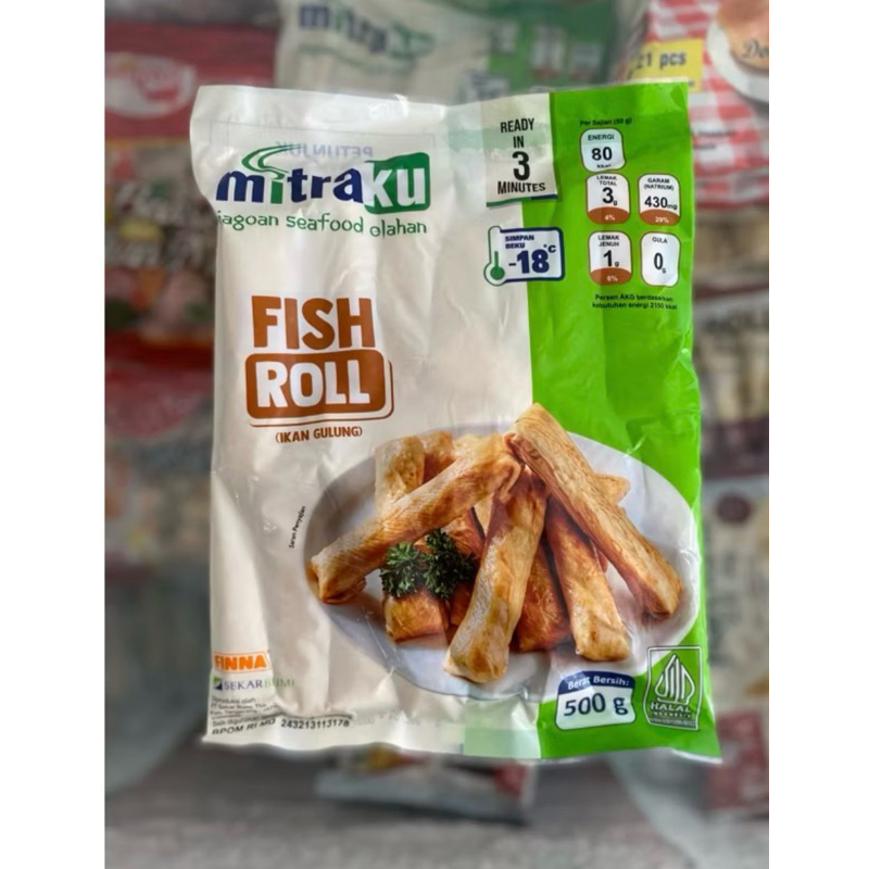 

Mitraku Fish roll 500gr