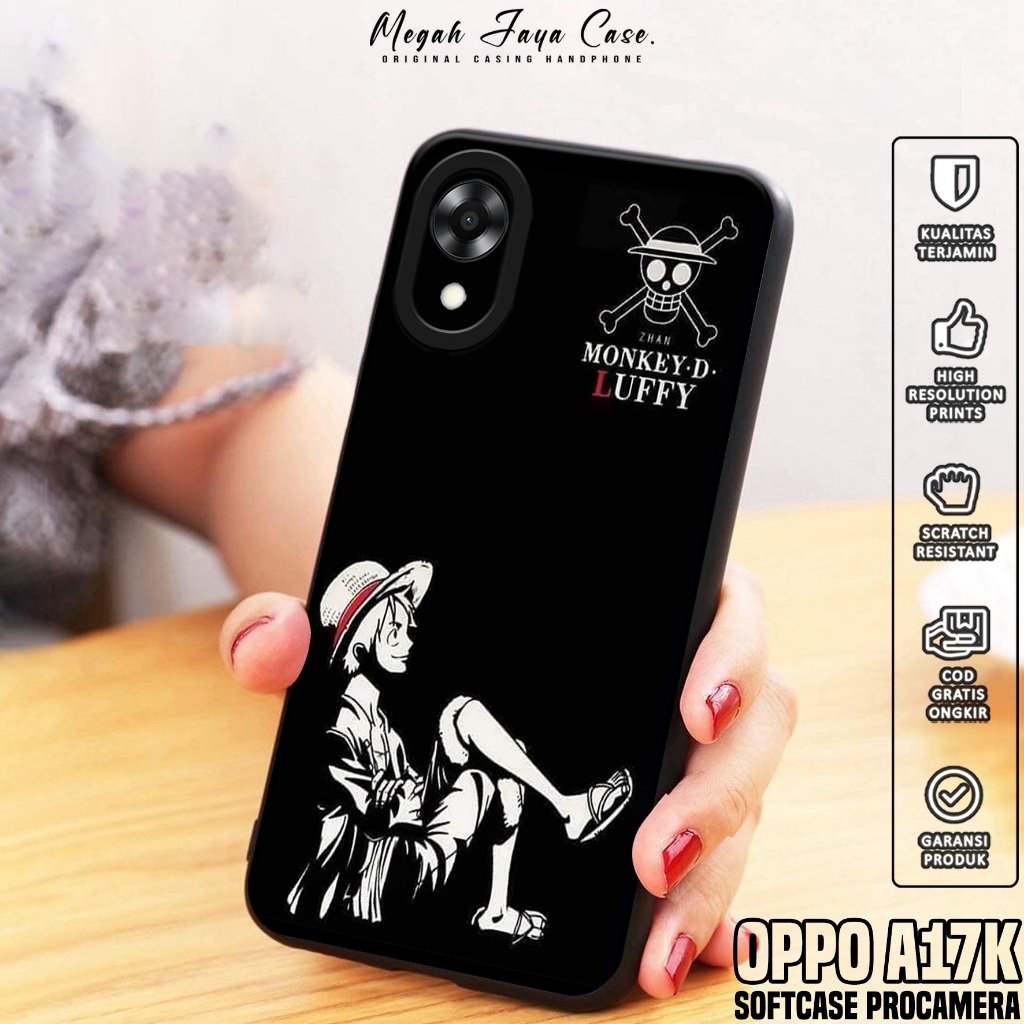 Case Oppo A17K - Softcase Hp Oppo A17K Motif OP - Casing Hp Oppo A17K - Silicon Hp Oppo A17K - Pelin