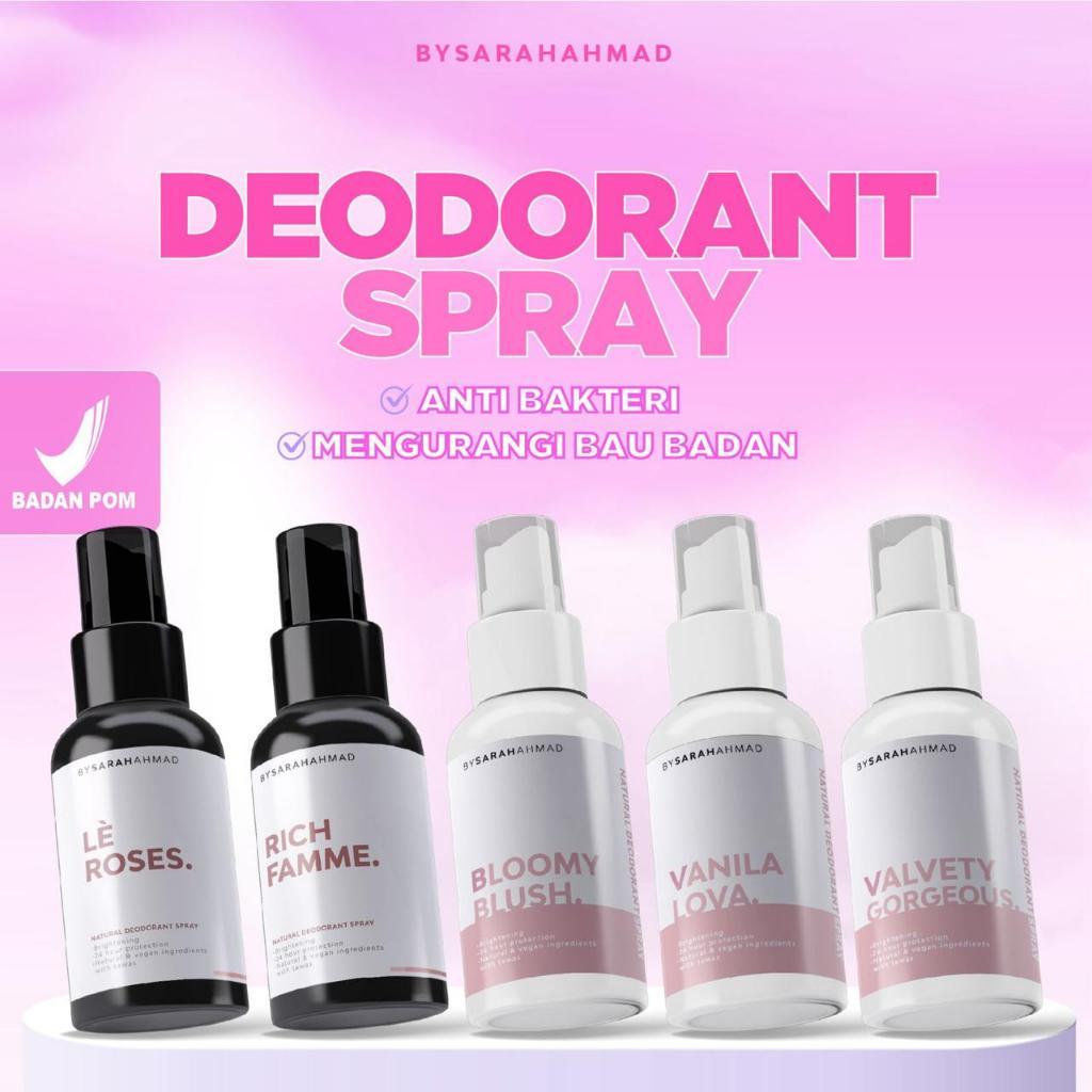 NATURAL SPRAY DEODORANT BYSARAHAHMAD