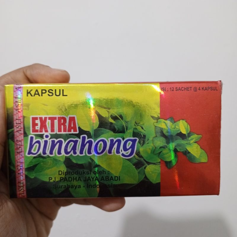 

binahong extra kapsul isi 12 sachet