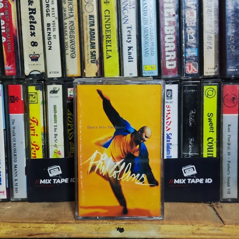 Kaset Pita - Phil Collins - Dance Into The Light - Radio Tape - Kaset - Radio - Pemutar Kaset - Musi