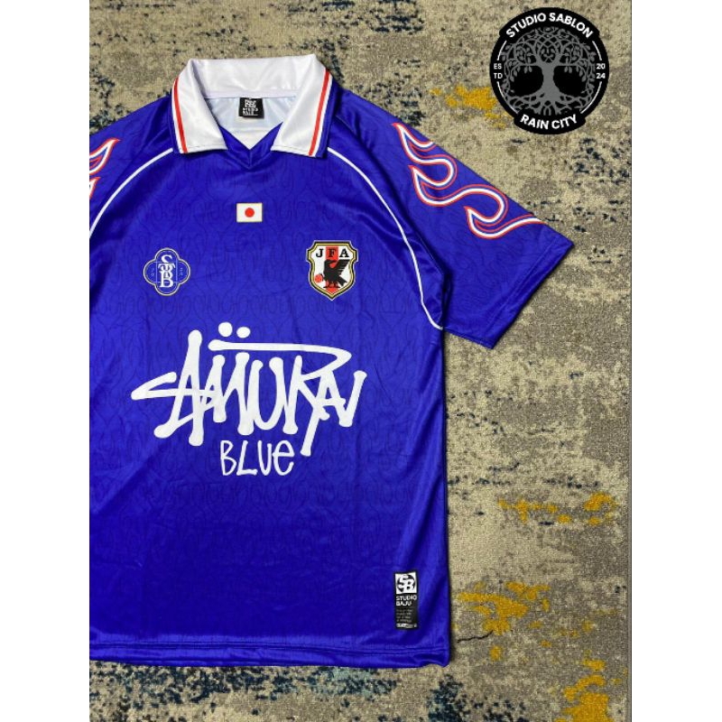 JERSEY STB FANTASY JEPANG/JERSEY SAMURAI BLUE/JERSEY FASHION/JERSEY RETRO/JERSEY VINTAGE/JERSEY ANAK