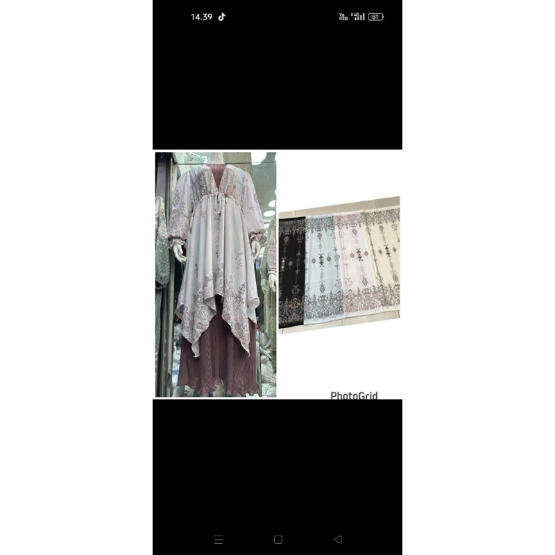 gamis ceruti mix outer