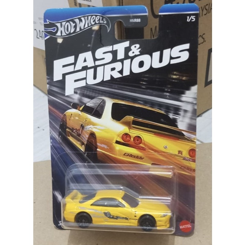 Hotwheels Fast and Furious Nissan Skyline GTR R33
