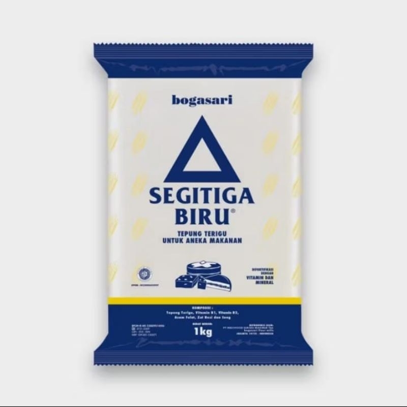

TEPUNGG SERBA GUNAA SEGITIGA BIRU 1 KG // 500 GRAM