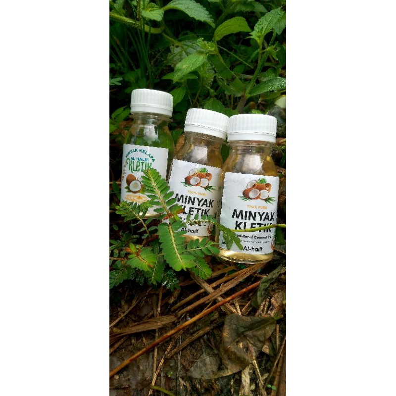 

Minyak kelapa Asli 80 ml Murni 100%/klentik/kletik/lentik