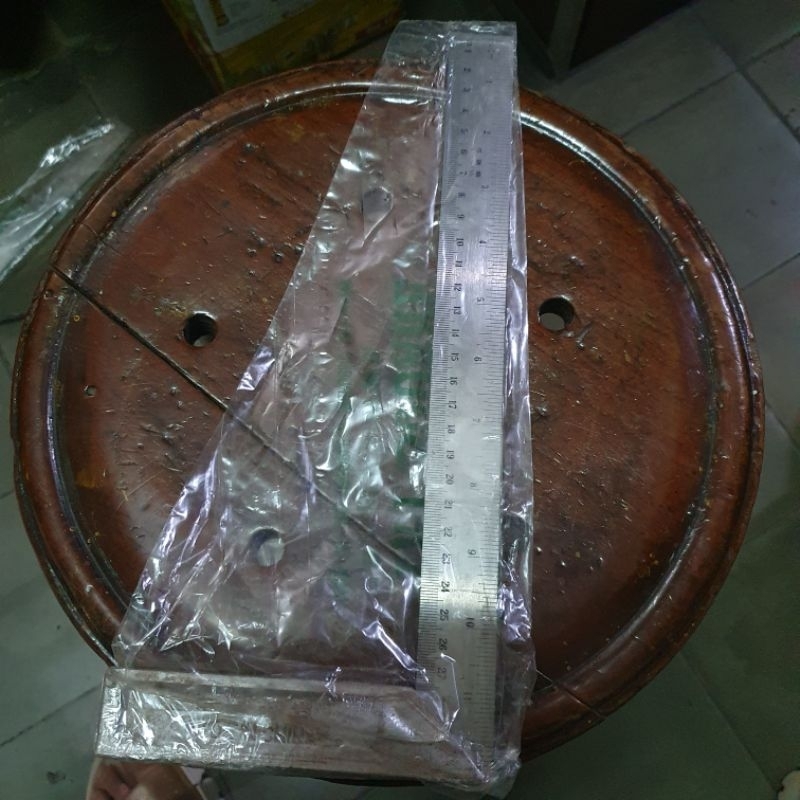 penggaris siku L tukang panjang 30cm
