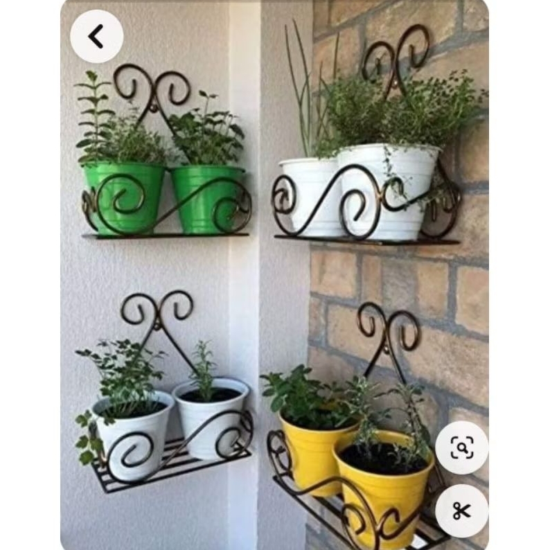 Raflezia Rak Pot Bunga Tempel Dinding Minimalis