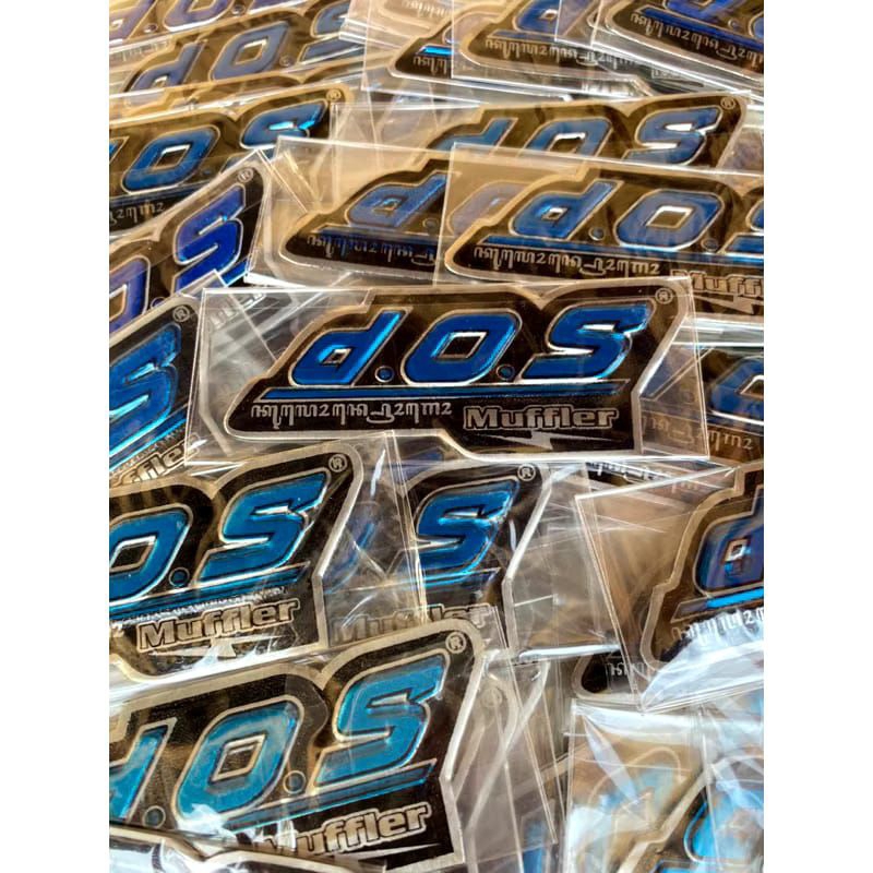 EMBLEM KNALPOT DOS LOGO DOS EMBLEM KNALPOT DOS ASLI TIMBUL