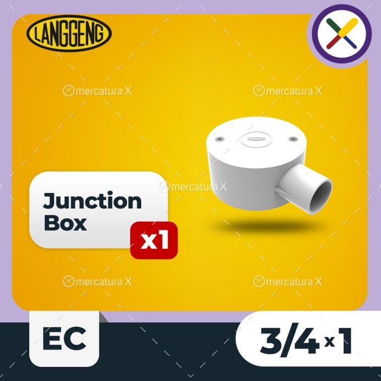 Junction Box 3/4"x1 - Conduit Sambungan Listrik