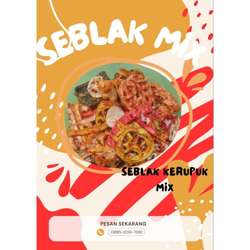 

Seblakkerupukmix