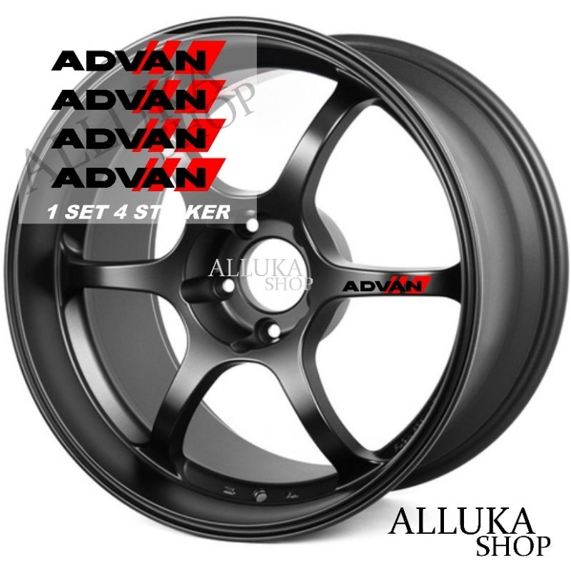 sticker velg mobil. sticker velg Advan