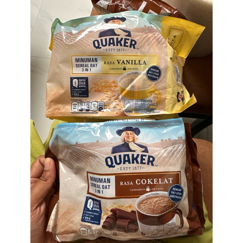 

Quaker Sereal Oat ( 1pak 8sachet)