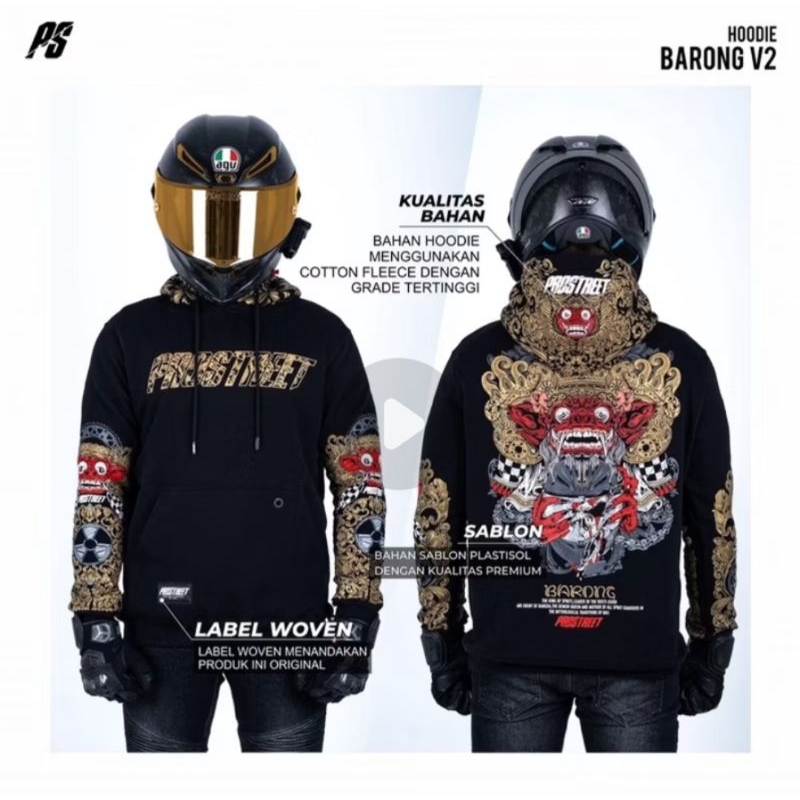 Hoodie PROSTREET BARONG V2 XXL