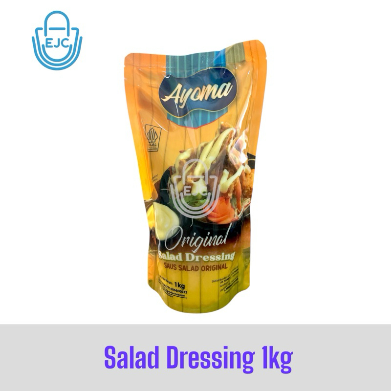 

Ayoma Salad Dressing Original 1kg Saus Salad Mayonnaise mayones