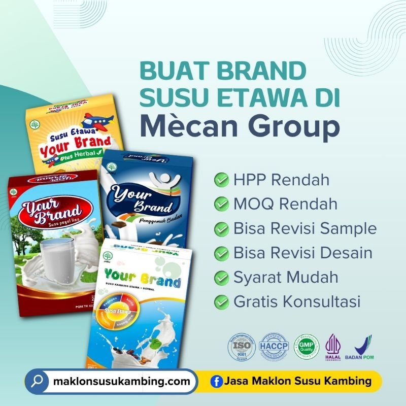 maklon susu kambing | maklon herbal | Jasa maklon susu kambing