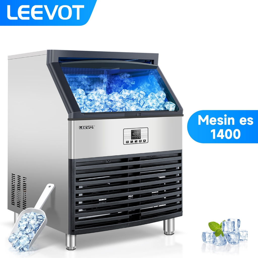 Leevot Mesin es batu L-1400 Mesin Pembuat Es Kristal ice machine