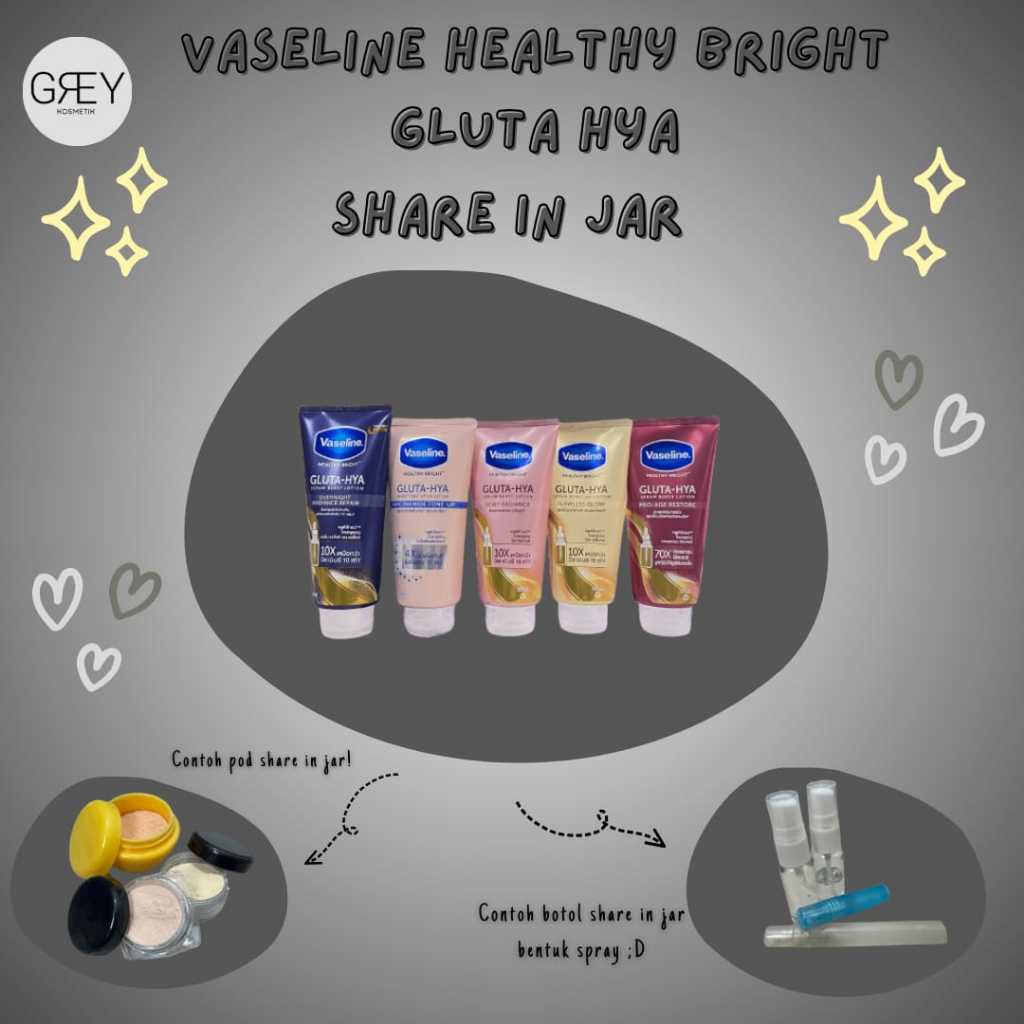 Vaseline Healthy Bright​ Gluta Hyaluron Niacinamide Serum Lotion Dewy Radiance / Vaseline Healthy Br