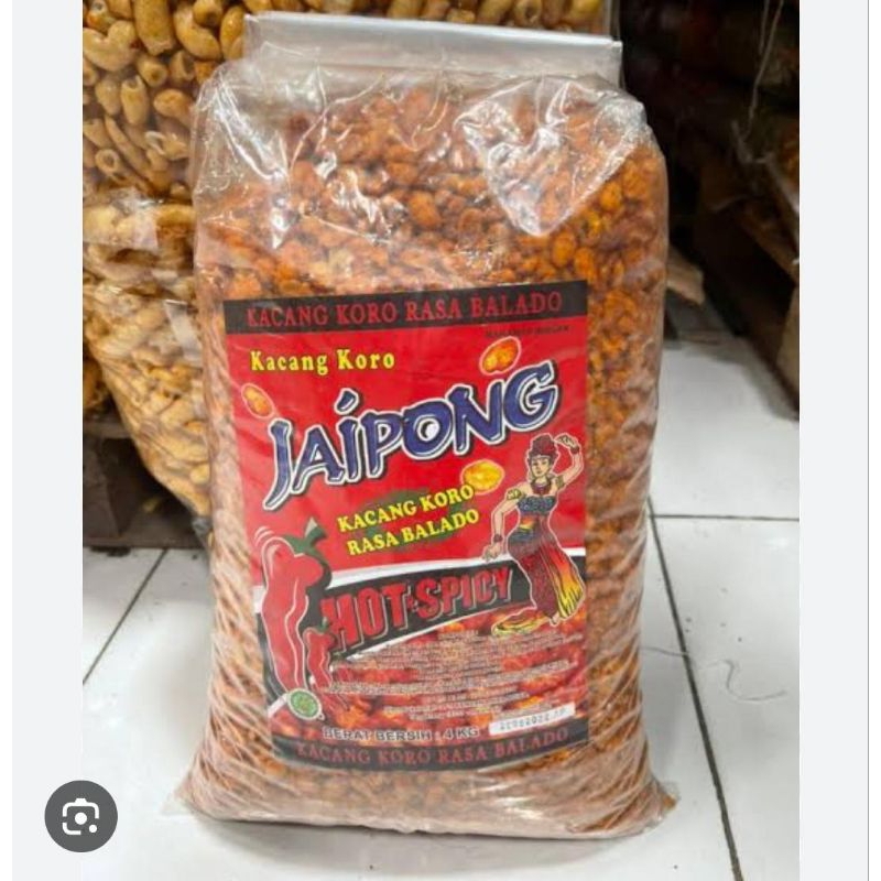 

Snack Kacang Koro Balado 4 Kg