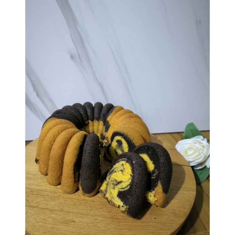 

Marmer Cake Premium (Premium Marble Cake)