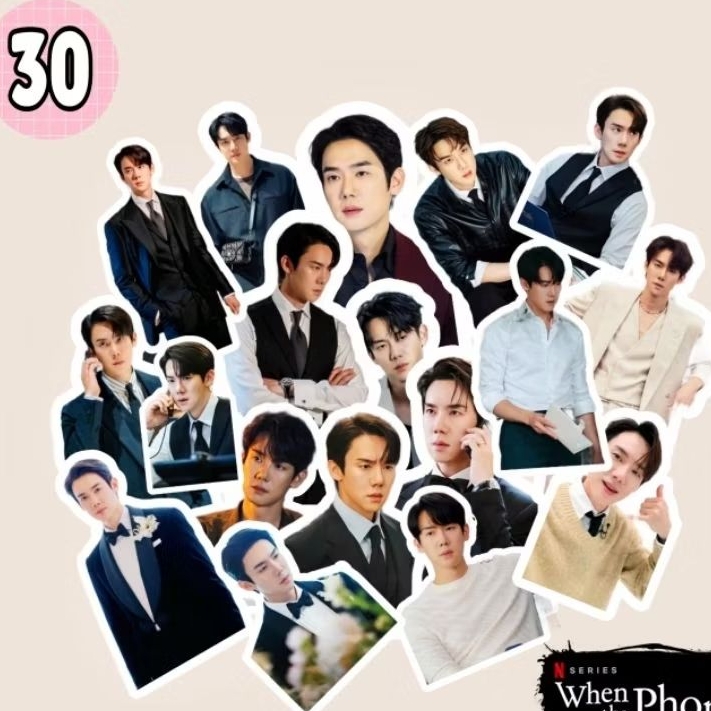 STICKER YOO YEON SEOK(30PCS)/MURAH/KDRAMA/WHEN THE PHONE THE RINGS