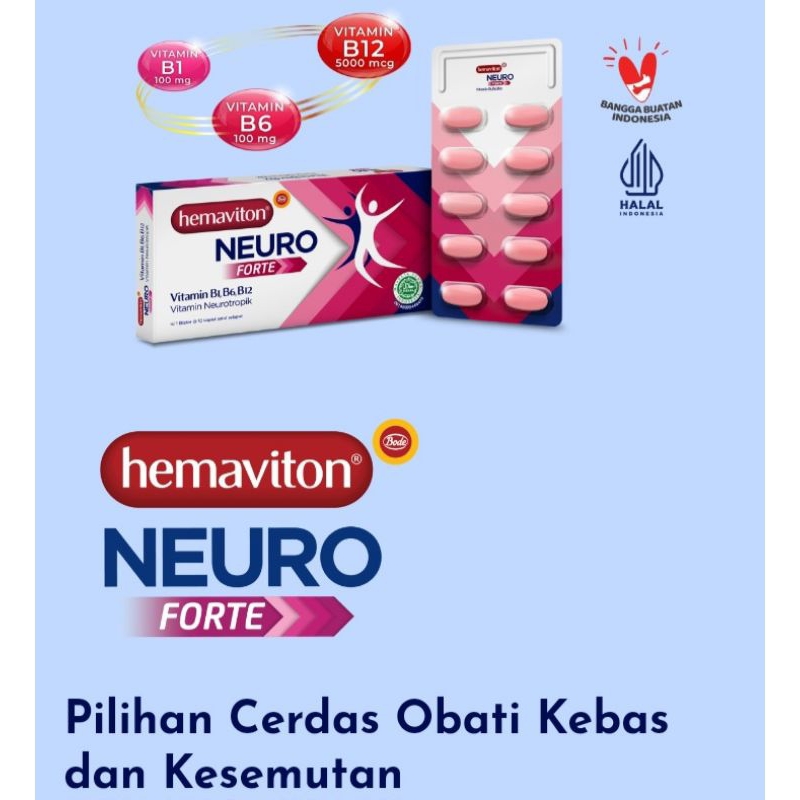 Hemaviton Neuro Forte Vitamin Saraf