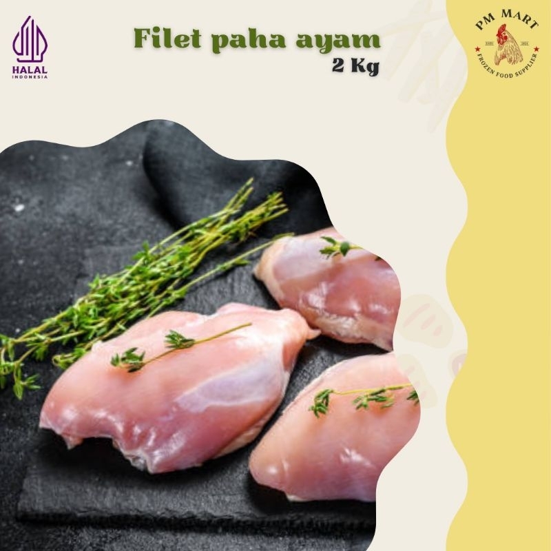 

Filet Paha Ayam / BLP 2kg Daging Empuk Cocok untuk Aneka Masakan