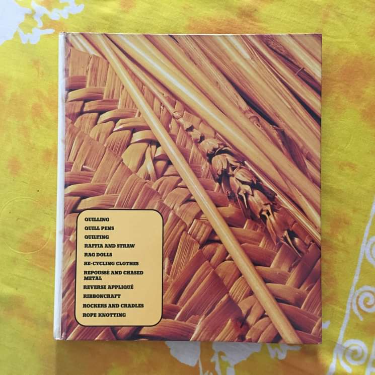 Buku art & craft QUILLING, QUILTING, RAFFIA & STRAW