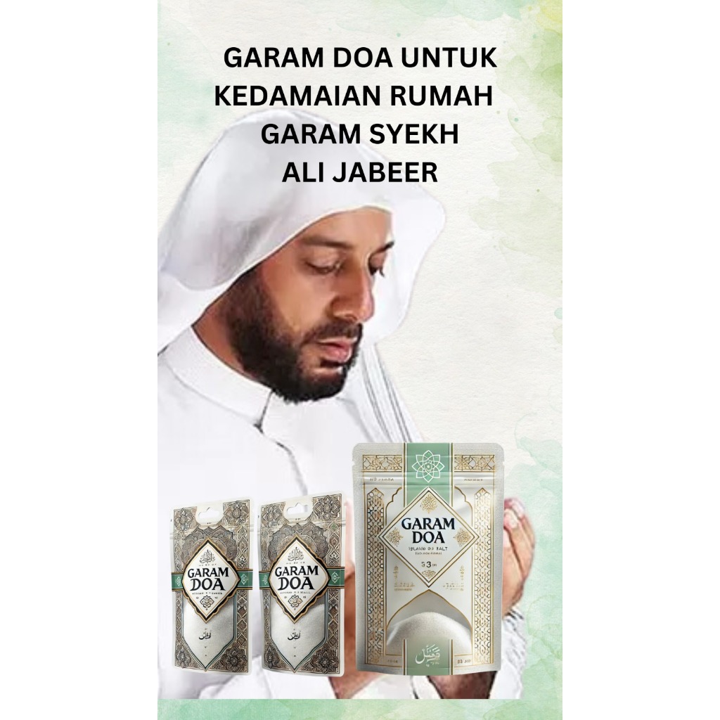 

Garam Syekh Ali Jaber untuk Ruryah Rumah, Berdoa Supaya Hilang Segala Gundah Gulana Dirumah Aminnnnn