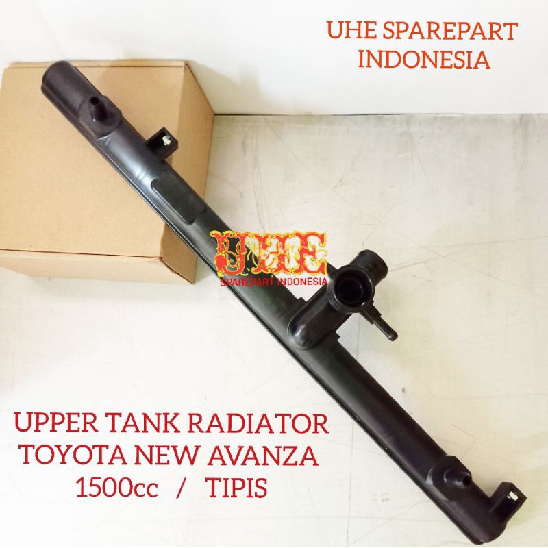 UPPER TANK RADIATOR NEW AVANZA TIPIS ORI COVER TUTUP ATAS