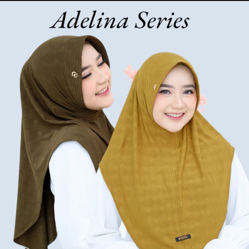 ADELINA HIJAB INSTAN TERBARU ORI DAFFI HIJAB BERGO INSTAN DAFFI
