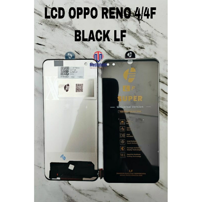 LCD RENO 4/4F/4 LITE/A93/F17 PRO BLACK LF