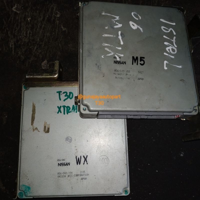 ecu ecm komputer mesin nissan xtrail t30 original copotan