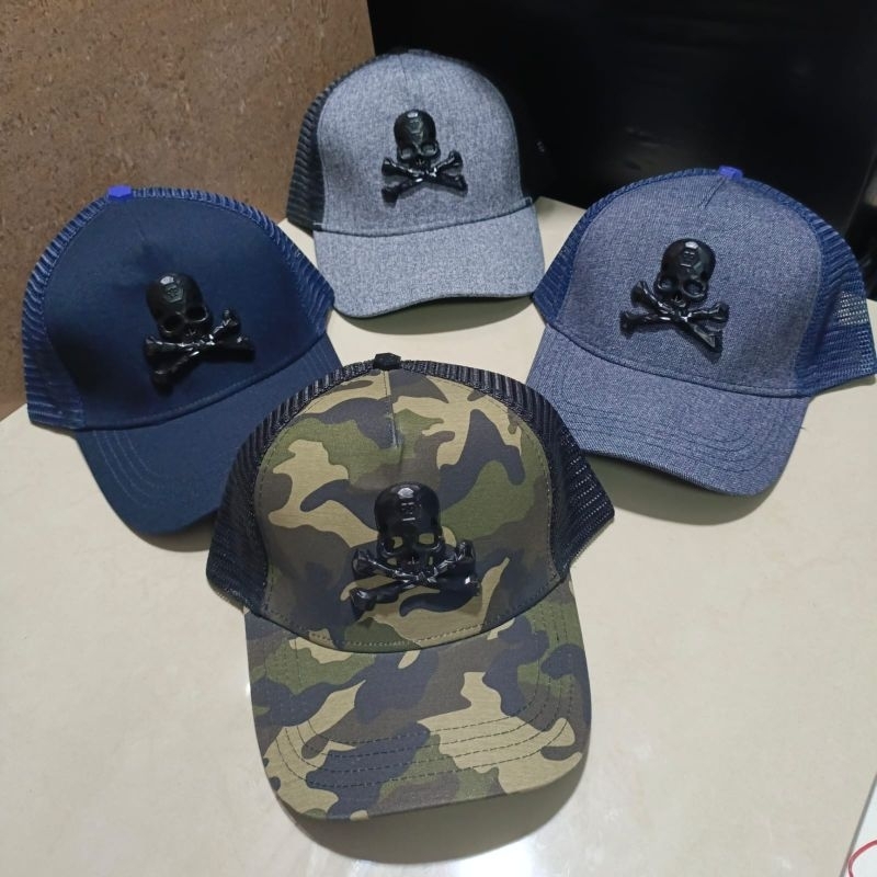 topi philipp plein caps jaring trucker pp
