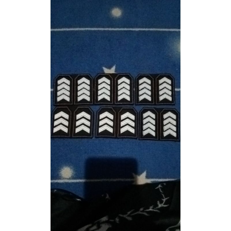 Bordir Pangkat Pdl Polri Timbul