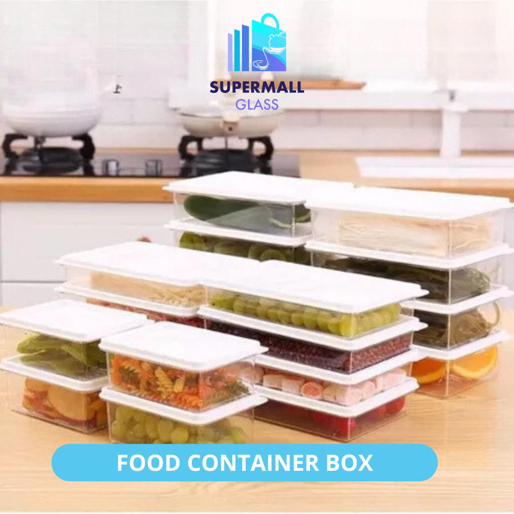 [SG] COD Fridge Container Wadah Penyimpanan Korea | Toples Kulkas Daging Transparan | Kontainer
