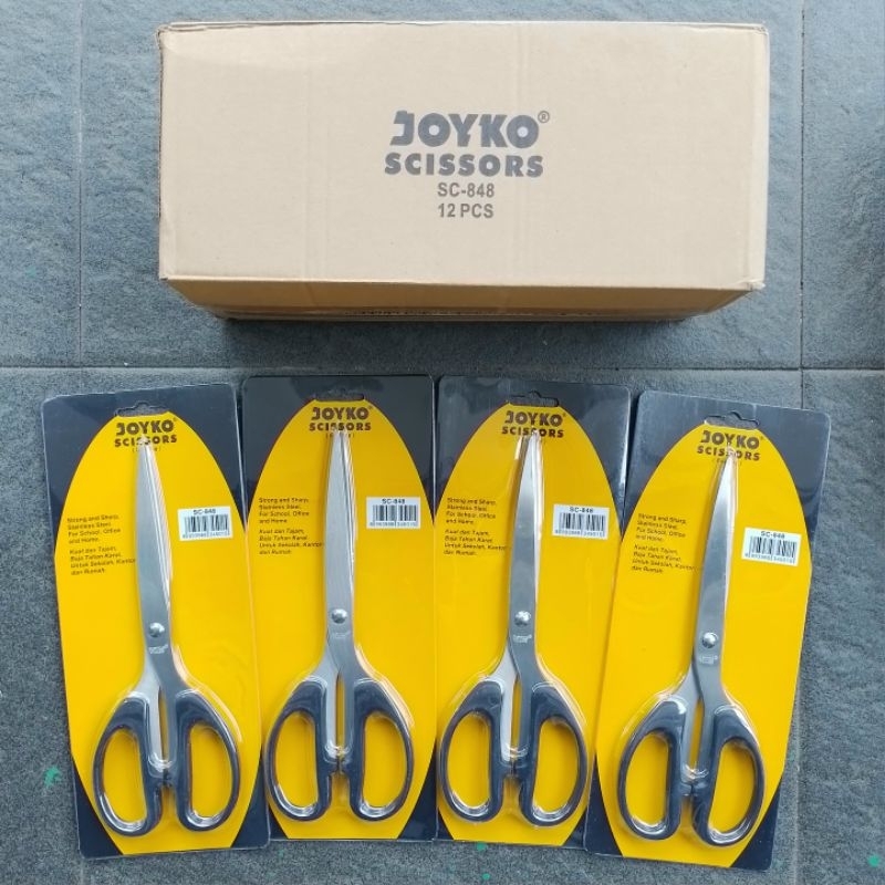 

Gunting Scissors Joyko SC-848 Besar ( Pak ) [ Original ]
