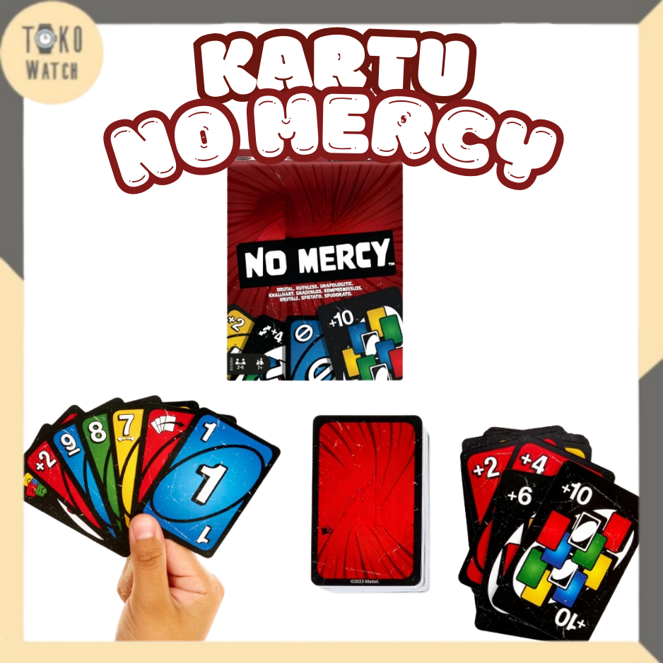 TWS Permainan Kartu Show Em No Mercy untuk Keluarga Card Toys Games