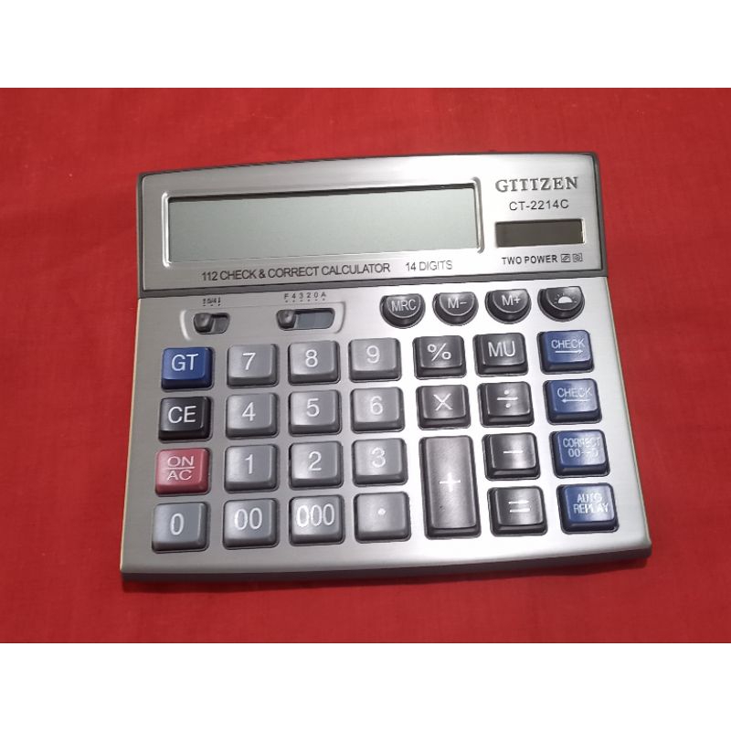 

Kalkulator GTTTZEN CT-2214C (14 digit)