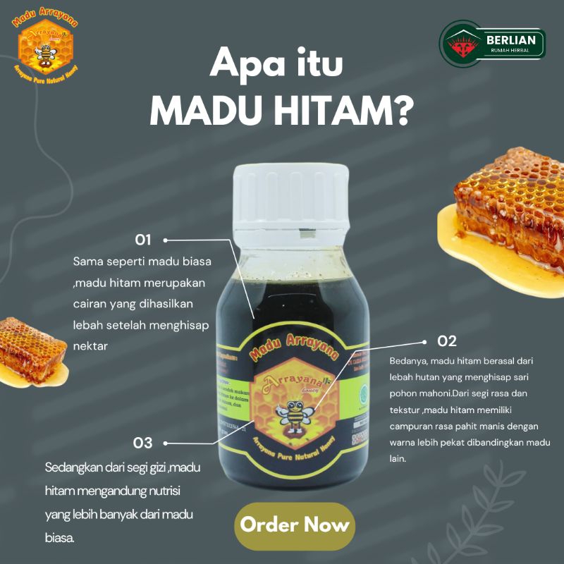 Madu hitam pahit ARRAYANA