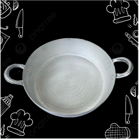 Wajan Datar Alumunium Anti Lengket